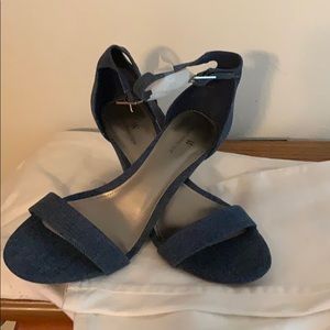 Denim Heels